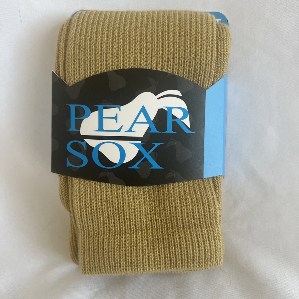 Pear Sox Allsport Tube Socks Multi sport Baseball Beige Brown‎ Medium